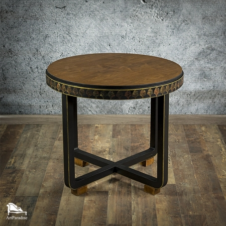 stół w stylu art deco - Czarna perła